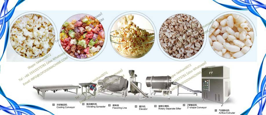 Factory Price Hot Air Industrial Popcorn Popper machinery