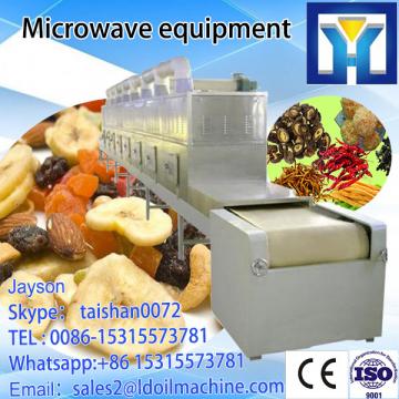 Bamboo board microwave drying machine