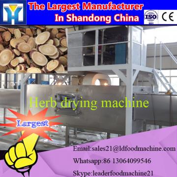 Continuous tunnel belt microwave dryer and sterilizier