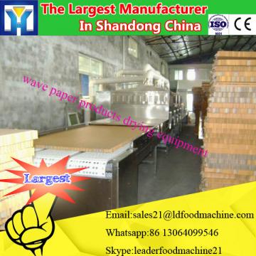 Tunnel type industrial microwave Andropogon nardus dryer machine