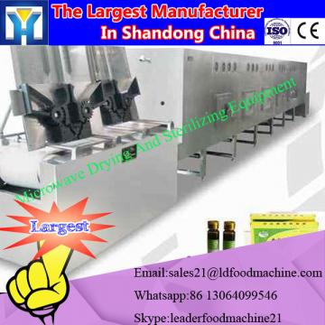 Microwave sterilization dryer tunnel type stainless steel/microwave drying machine radix paeoniae alba