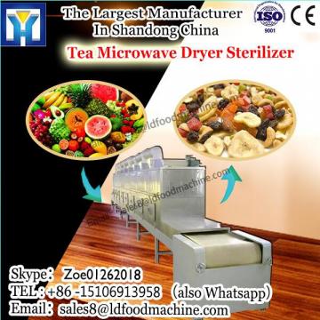 microwave tunnel organic green tea leaf drying machine /prcoessing machine