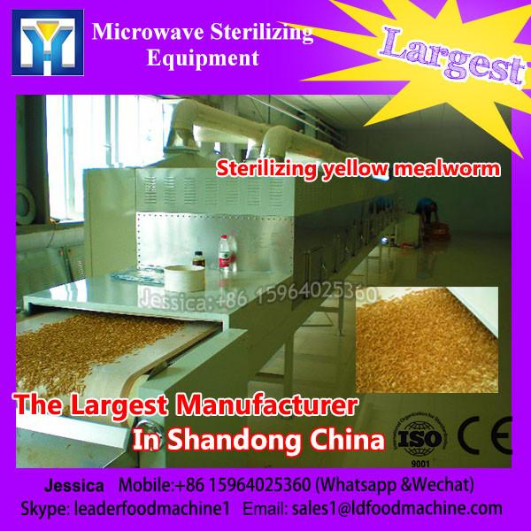 60kw good effect mcirowave dryed sleeve fish sterilizing equipment #1 image