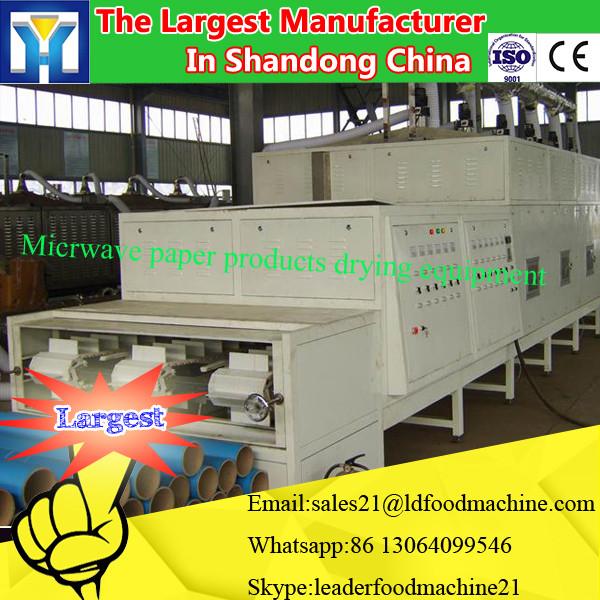 Tunnel type industrial microwave Codonopsis pilosula dryer machine #2 image