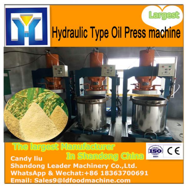 CE approved  price hydraulic mini manual sesame oil cold press machine #1 image