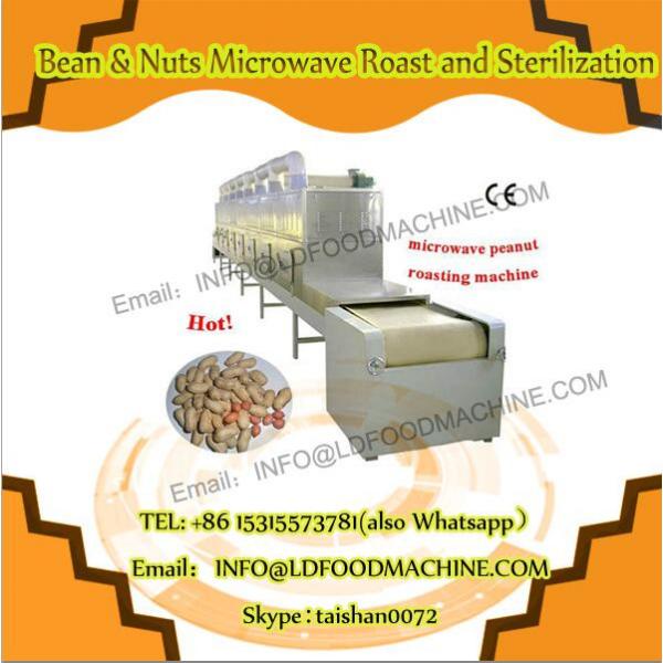 2015 hot sel 304 stainless steel industrial conveyor belt microwave tunnel roasting machine for tea tree mushroom roaster #1 image