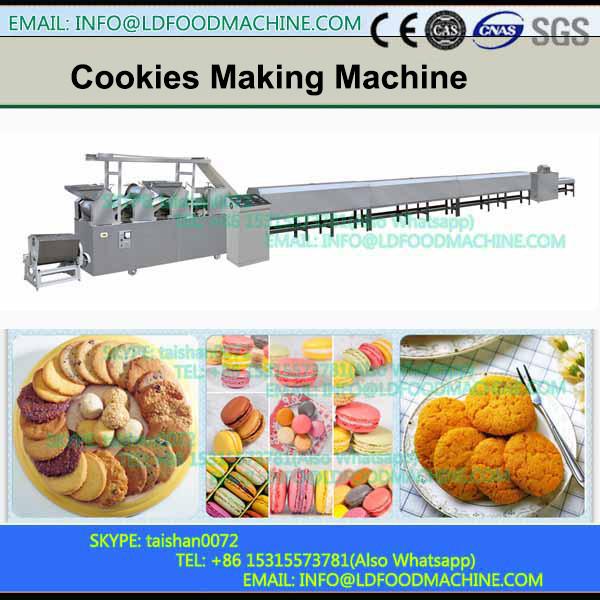 Encrusting and filling 2 color cookies machinery,color snack machinery #1 image